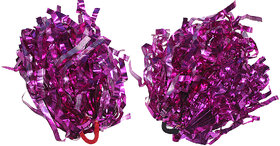 Kaku Fancy Dresses  1 Pair Cheerleading Pompom Use For Kids Dance Party/School Annual Function/Special Event