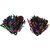 Kaku Fancy Dresses  1 Pair Cheerleading Pompom Use For Kids Dance Party/School Annual Function/Special Event