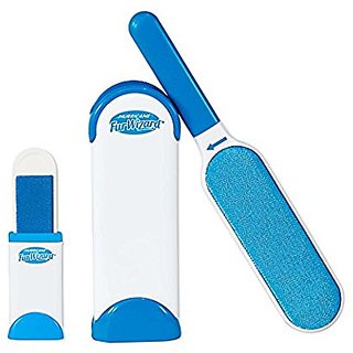 Fur Wizard Pet Fur  Lint Remover Hair Clear Clothes Fabric Magic Brush