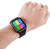 Style Maniac Z-6 Bluetooth Smart Watch Compatible With Android Square Unisex Smart watch With Sim and With Bluetooth.