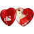 Eastern Club Valentine's Day Teddy and Rose Gift Box Best  Unique Gift for Love Ones (5 inch)