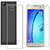 Hard Plactic Transparent Back Cover with 25HD Tempered Glass for Samsung Galaxy Note 4 edge