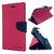 Mercury Goospery Fancy Diary Wallet Flip Cover for VIVO Y69 -BlUE