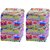 Home Delight 200 GSM pack of 12 cotton Multicolor Face Towel