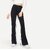 Elastic Waist Side Broad White Stripe Wide Leg Pants