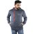 aarmy fit mens grey hoodi sweatshirt jacket