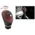 Auto Addict Leatherette Wooden Finished Gear Knob Black Car Gear Shift knob For Hyundai i20