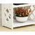 SS Arts Engineered Wood 3 Tier Standing Storage Shelf Rack (White)