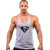 The Blazze Men's Gym Vest Muscle Tee Tank Top Gym Tank Stringer.
