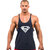 The Blazze Men's Gym Vest Muscle Tee Tank Top Gym Tank Stringer.