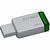 Kingston DataTraveler 16GB USB 3.0 Flash Drive (Silver and Green)