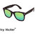 Adam Jones Green Mirrored Wayfarer Synglasses for Men