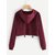 Raabta Maroon BABY GIRL Pullover Sweatshirt