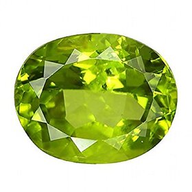 5.25 Ratti Natural Green Peridot Stone 100 Original Gemstone By Jaipur Gems