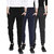 Manlino Men's Premium Plain Track Pant (Pack of 3)
