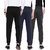 Manlino Men's Premium Plain Track Pant (Pack of 3)