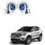 Auto Addict Mocc Car 18 in 1 Digital Tone Magic Horn Set of 2 For Jeep Compass