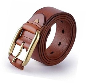 Mens Leather Belt by Phoenix International  Synthetic Leather (Rexine) with Buckle