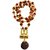 Lord Shiv's Trishul With Damaru  Rudraksha Pendant Necklace by Sujal Fashion.