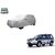 Auto Addict Silver Matty Body Cover with Buckle Belt For Ford Endeavour