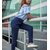 Best Seller Imported Blue Color Check's Stretchable Pants / Jeggings /Gym Wear /Yoga Wear /Casual Wear /Sport's Wear