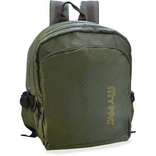 My Pac Ultra Trendy 15 inch Laptop backpack for men khaki C11590-12.