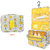 Travel Toiletry Make Up Cosmetic Folding Hanging Bag Wash Case Clothing Organizer Pouch Random Color- TRTOIBG