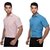 Riag Men's Multicolor Formal Shirts