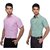 Riag Men's Multicolor Formal Shirts