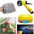 love4ride Multicolour Washable Cleaning Set of 5 (Microfiber Cloth, Glass Wiper, 4 Pattern, Microfiber Gloves ,Car  Bike Polish)