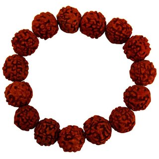 Yuvi Shoppe Brown Unisex Panch Mukhi Rudraksha Bracelet