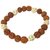 Yuvi Shoppe Lord Shiva Rudraksha Bracelet WIth Narmund Beads For Shiva Bhakt