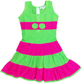 Flora Multicolour Cotton Frock