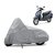 ABP Premium SILVER-Matty Bike Body Cover For Honda Activa 125
