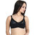 KSB ENTERPRISES 1 Non-padded Net Bralette - Black.