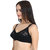KSB ENTERPRISES 1 Non-padded Net Bralette - Black.