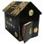 Onlineshoppee Wooden Money Bank Hut Shape
