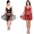 Kismat Fashion Sexy & Stylish Net Babydoll Nighty With Panty Set Pack Of Two Babydoll