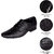 Exotique Men's Black Formal Shoes (EX0049BK-6)