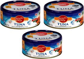 Golden Prize Tuna Salad with Vegetables Mexican Style 185Gms Each - Pack of 3 Units