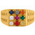 Dare by Voylla Dainty Navratan Ring
