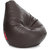 Style Homez Classic Bean Bag XXXL Size Choclate Brown Color Filled with Beans Fillers