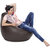 Style Homez Classic Bean Bag XXXL Size Choclate Brown Color Filled with Beans Fillers