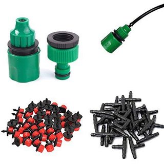 Buy DIY Crafts 15M Micro Drip Irrigation System Plant Self Watering ...