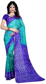 Svb saree Green Blue  Silk saree with blouse piece