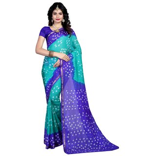 Svb saree Green Blue  Silk saree with blouse piece