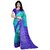 Svb saree Green Blue  Silk saree with blouse piece
