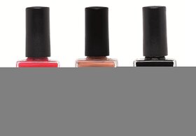 Formal Affair Tarnished Copper and Black Shadow 9.9ml Each Elenblu Matte Nail Polish Set of 3 Nail Polish.