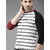 PAUSE Multicolor Stripes Round Neck Slim Fit Full Sleeve Men's T-Shirt