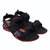 STRIKER Men's  Black  Red Walking Sandal STRIKERSS7318BLACKRED